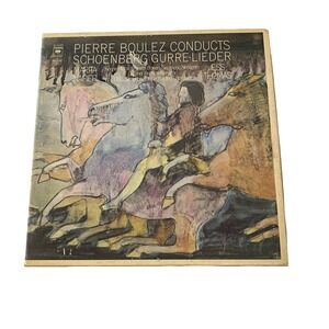 Pierre Boulez Schoenberg Gurre-Lieder Columbia Masterworks 2 Vinyl LP Box Set